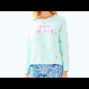 Lilly Pulitzer Braydon Pullover Seas the Day